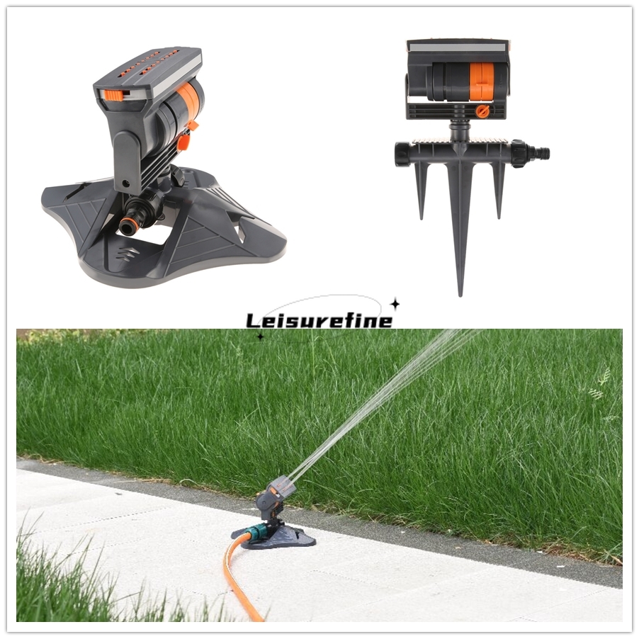 Gardening Tools And Equipment - Automatic Garden Sprinkler Swing Adjustable Flow