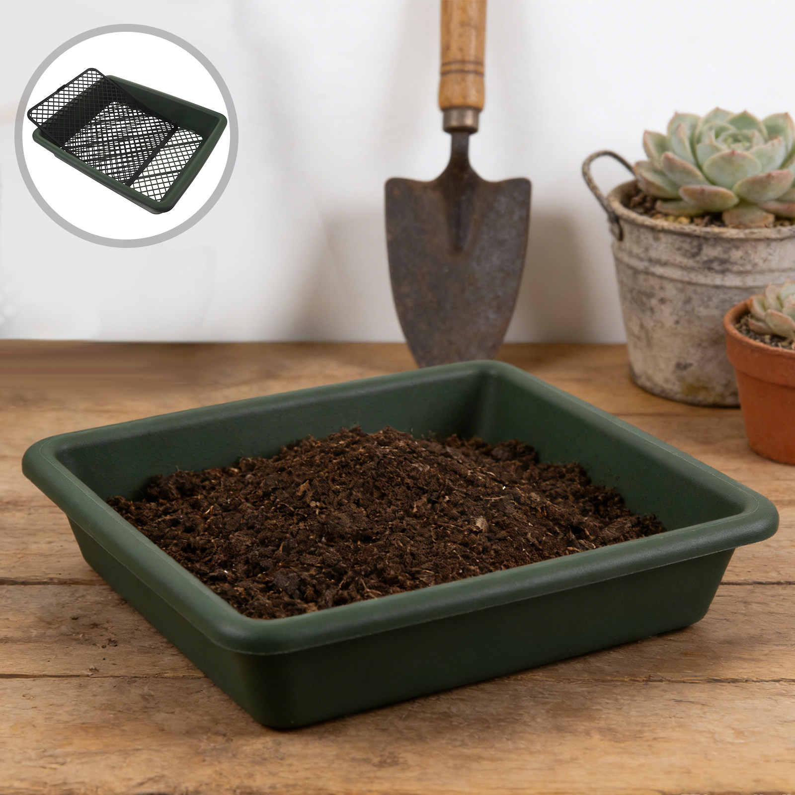Garden Sieve Soil - Square Gardening Filter Sieve Sifting Screen