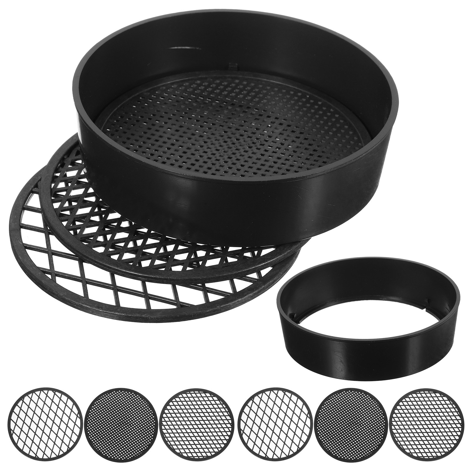 3Sets Manual Soil Sieve Plasti - đánh giá và giá Garden Sieve Soil