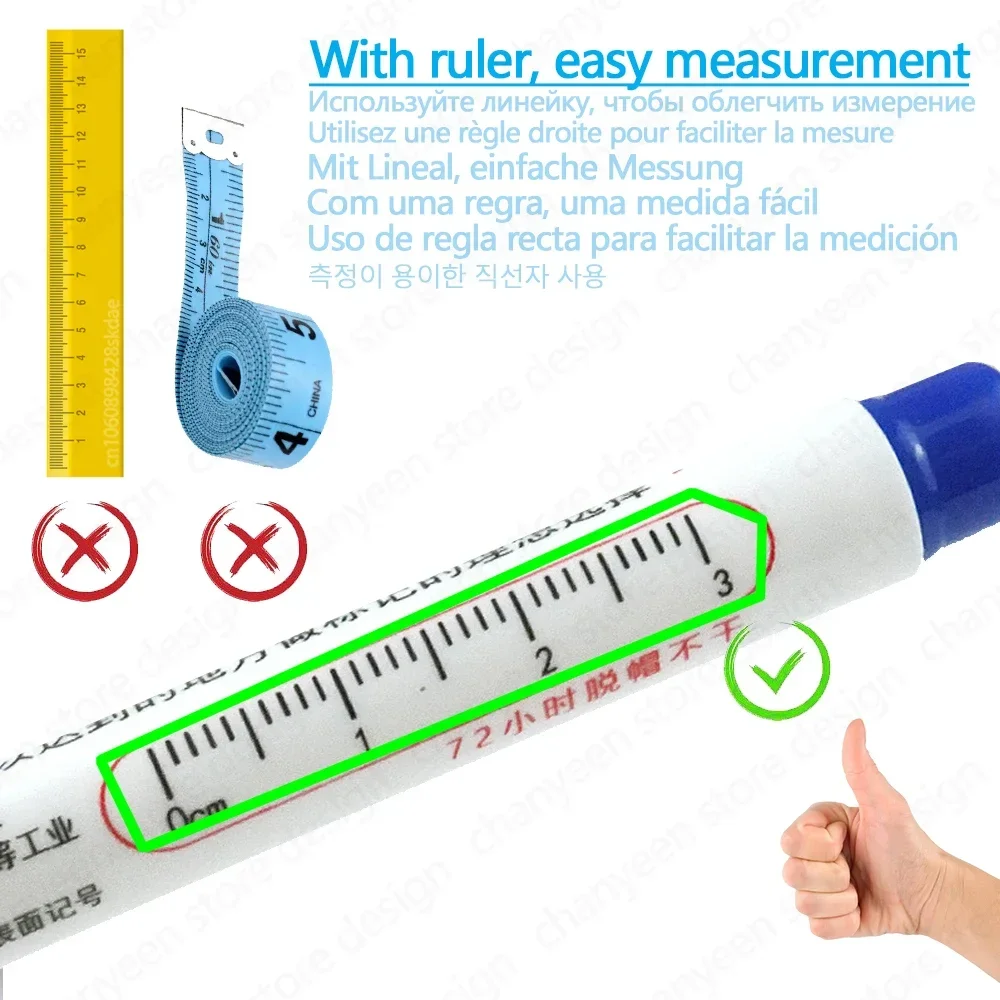 4-80Pcs 2cm Waterproof Long He - đánh giá và giá Garden Row Marker