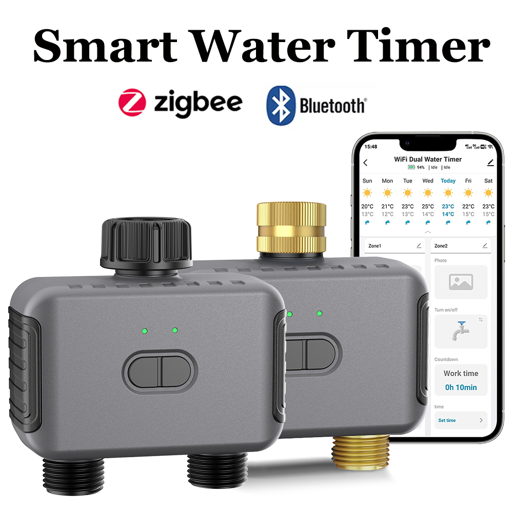 Tuya Smart Water Timer Zigbee/ - đánh giá và giá Gardening Tools And Equipment