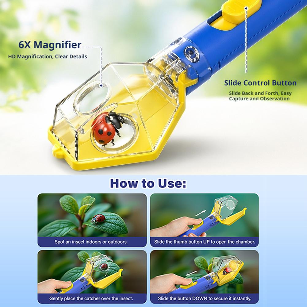 Handheld Insect Catcher Viewer - đánh giá và giá Gardening Tools Kids Set