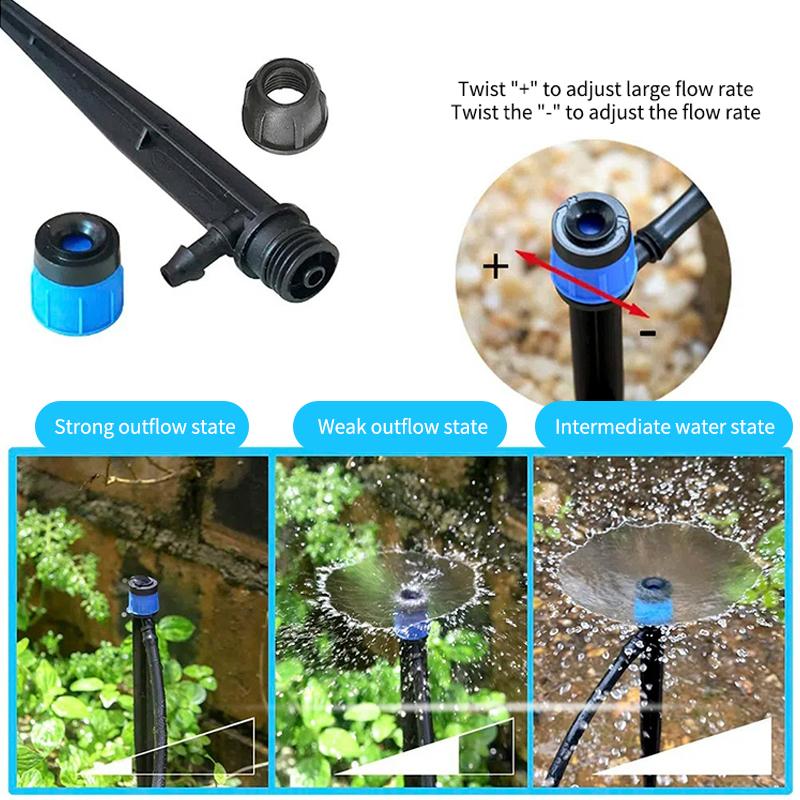 10Pcs/20Pcs Kits 18cm Drip Emi - đánh giá và giá Drip Irrigation Kit