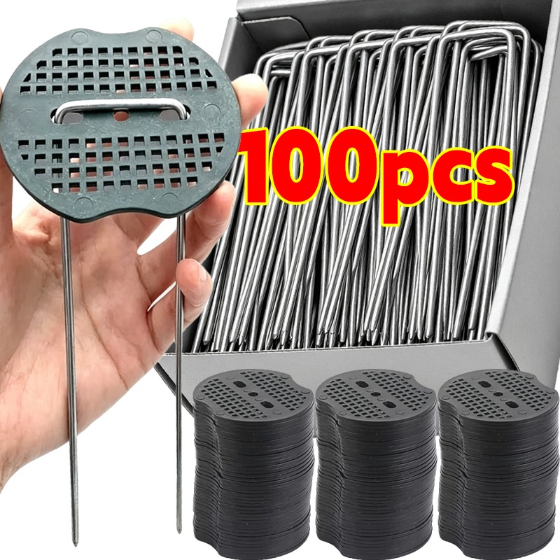 U-type Garden Staples Plastic  - đánh giá và giá Gardening Tools Types