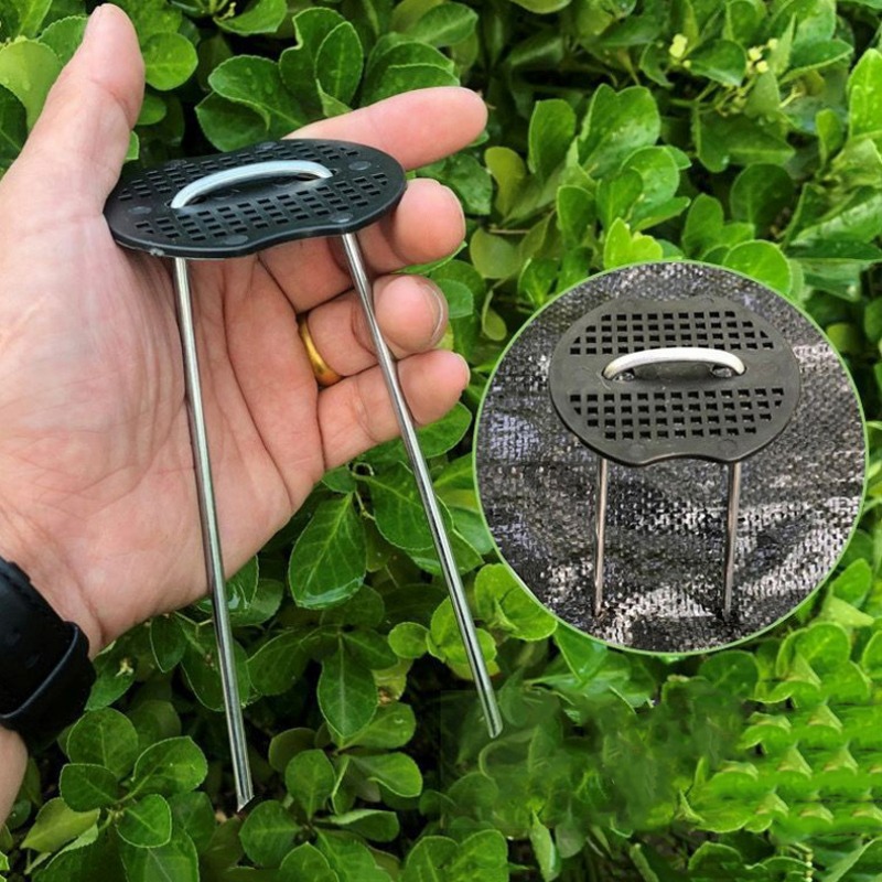 U-type Garden Staples Plastic  - đánh giá và giá Gardening Tools Types