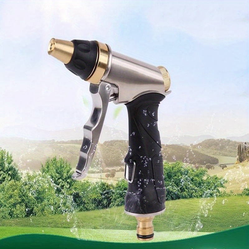 Garden Hose Nozzle Brass Water - đánh giá và giá Gardening Tools Types