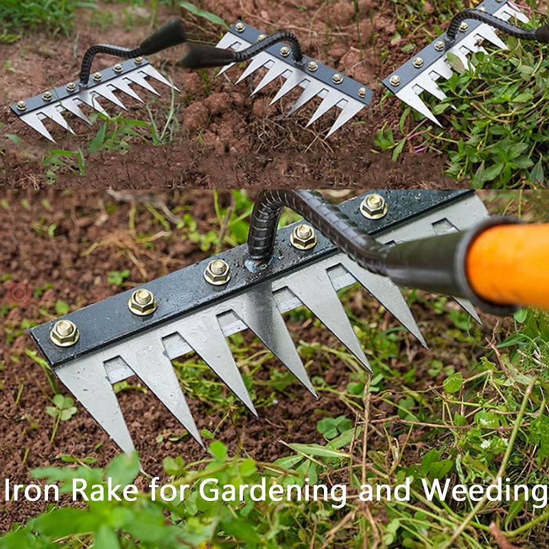 5/6/7/8 Teeth 1PCS Carbon Stee - đánh giá và giá Gardening Tools On Sale