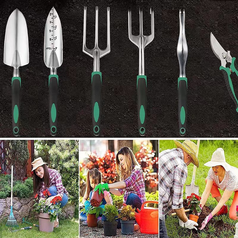 11 Pcs Garden Tool Set Aluminu - đánh giá và giá Gardening Tools Shovel