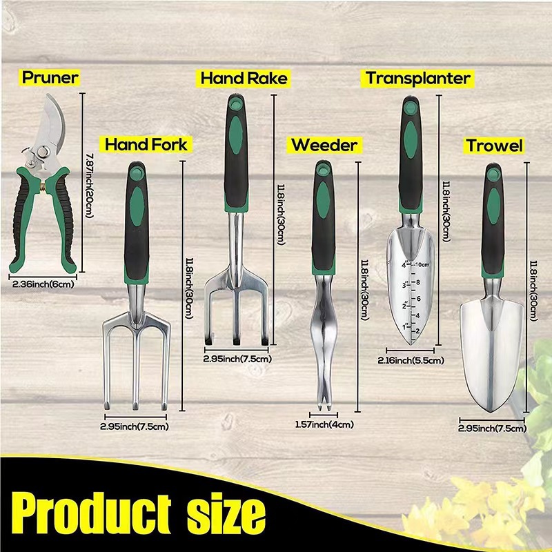 11 Pcs Garden Tool Set Aluminu - đánh giá và giá Gardening Tools Shovel