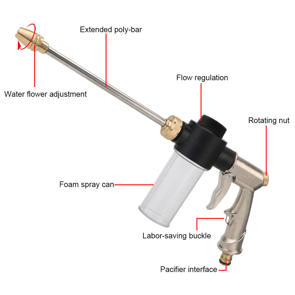 Long Foam Washer Car High Pres - đánh giá và giá Gardening Tools Types