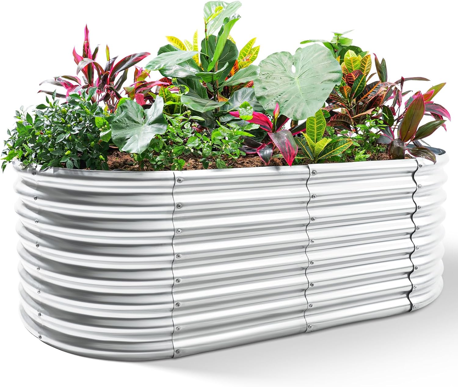 Galvanized Raised Garden Bed,  - đánh giá và giá Raised Bed Planter Box