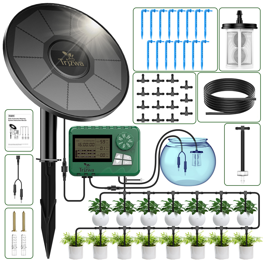 Solar Drip Irrigation System w - đánh giá và giá Drip Irrigation Kit