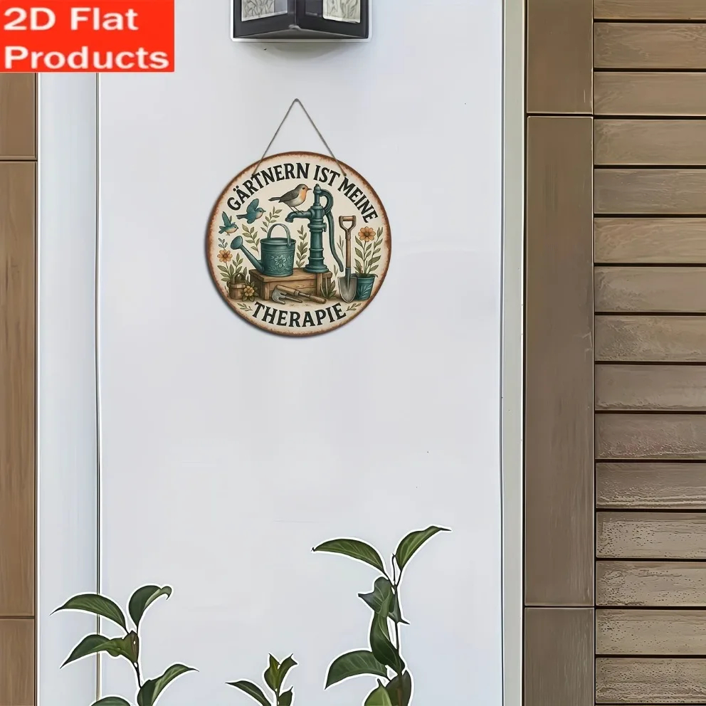 2D Flat: 1 Vintage Garden Sign - đánh giá và giá Gardening Tools German