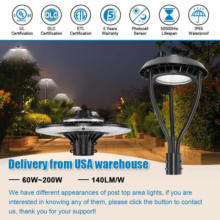 LED POST TOP Fixture ETL CE UL - đánh giá và giá Gardening Tools List
