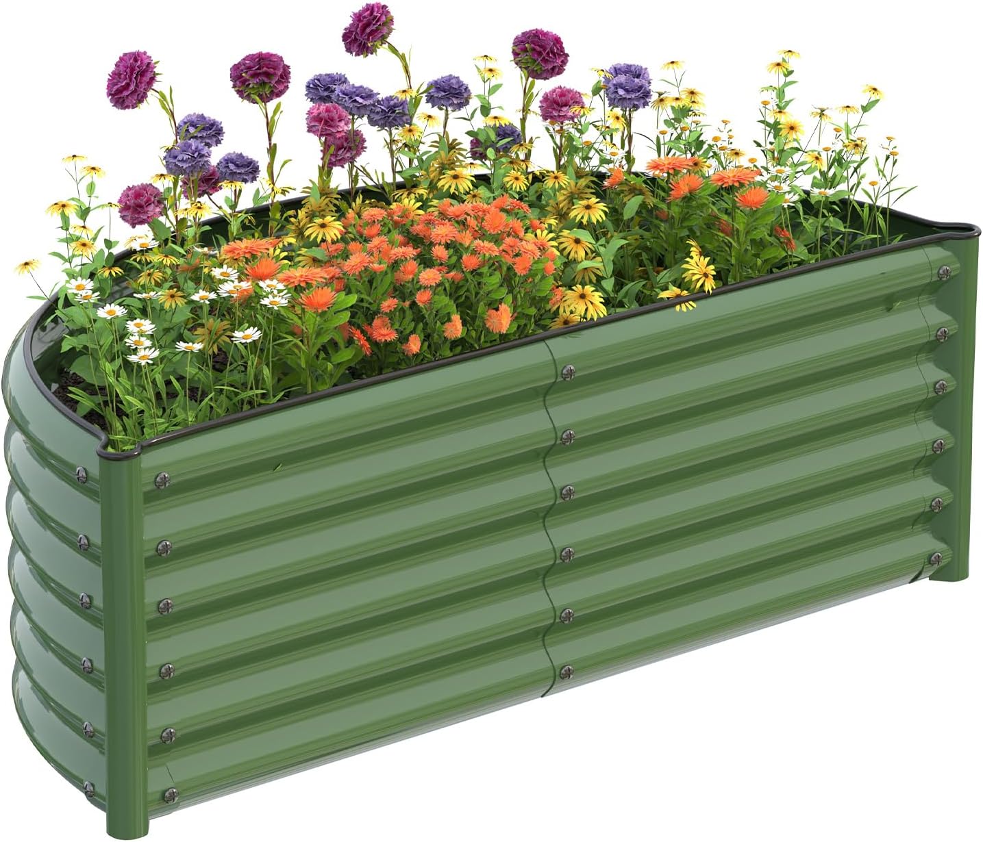 Galvanized Raised Garden Bed O - đánh giá và giá Raised Bed Planter Box