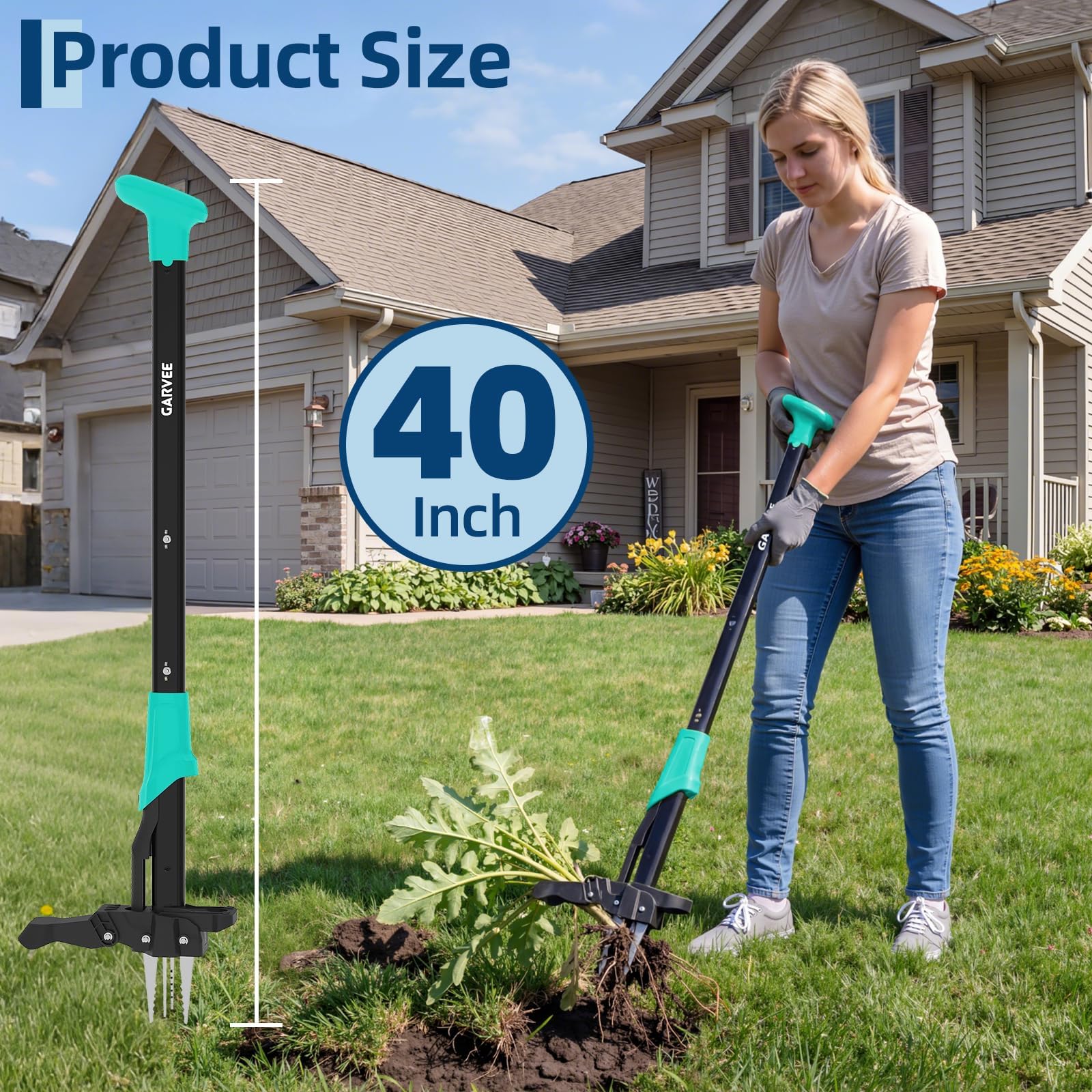 Long Handle Stand Up Weed Pull - đánh giá và giá Gardening Tools For Seniors