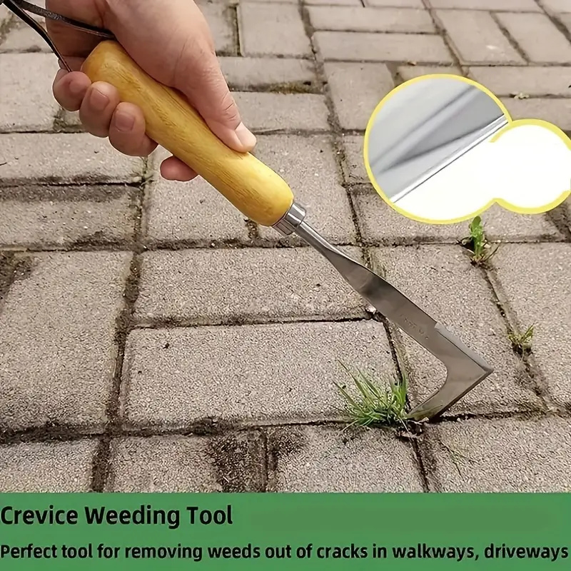 1pc 13.5inch L-shaped Stainles - đánh giá và giá Gardening Tools On Sale