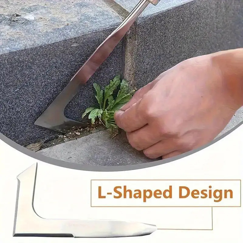1pc 13.5inch L-shaped Stainles - đánh giá và giá Gardening Tools On Sale