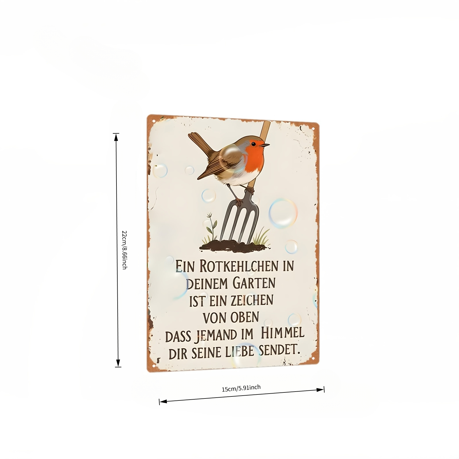 Vintage Wooden Sign Retro Bird - đánh giá và giá Gardening Tools German