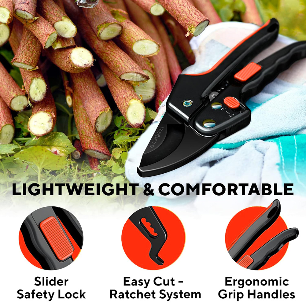 Ratchet Pruning Shears for Gar - đánh giá và giá Gardening Tools On Sale