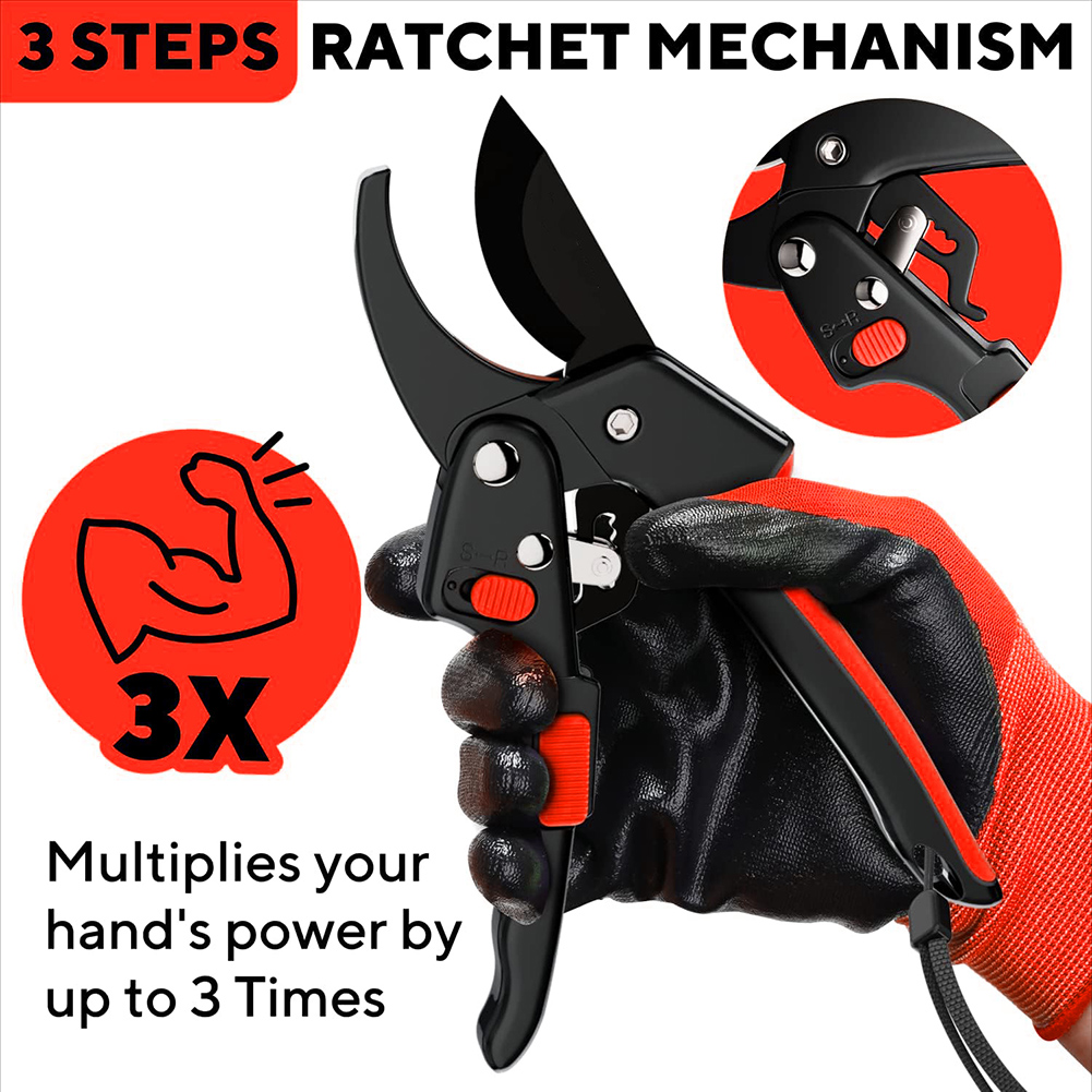 Ratchet Pruning Shears for Gar - đánh giá và giá Gardening Tools On Sale
