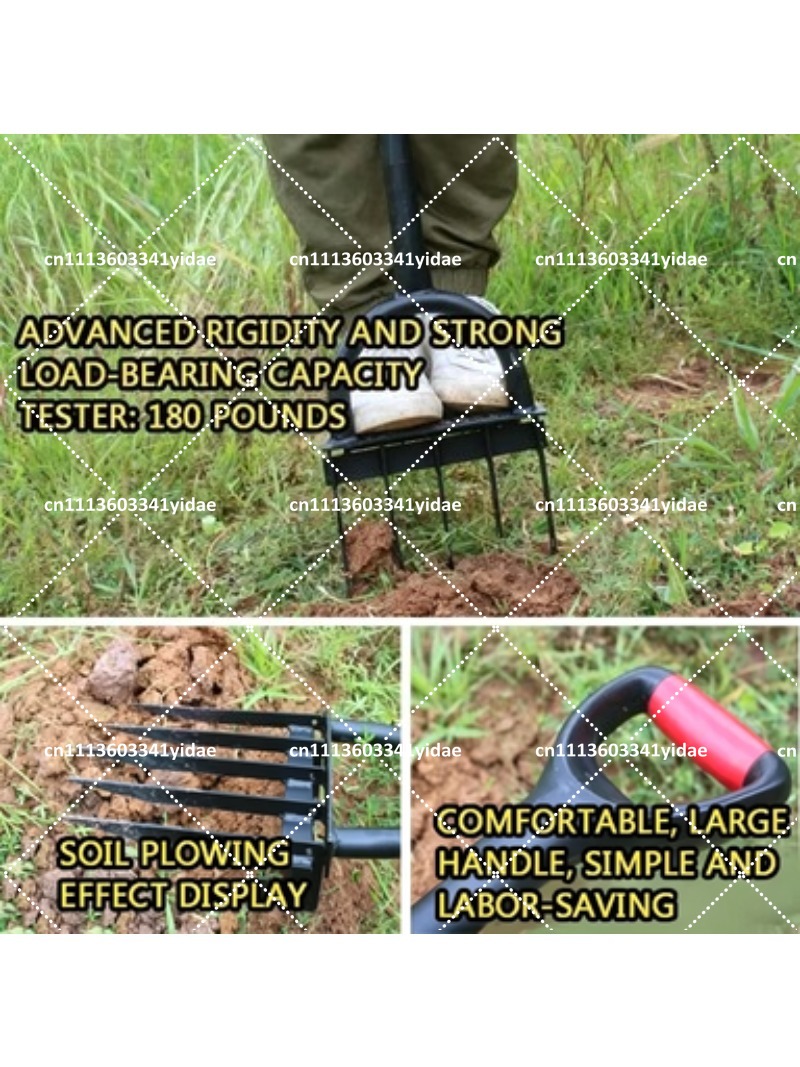 Steel Garden Fork Manual Soil  - đánh giá và giá Gardening Tools Shovel