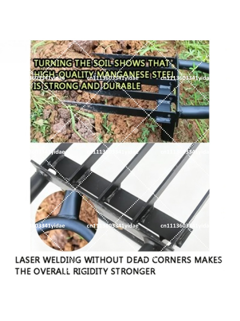 Steel Garden Fork Manual Soil  - đánh giá và giá Gardening Tools Shovel