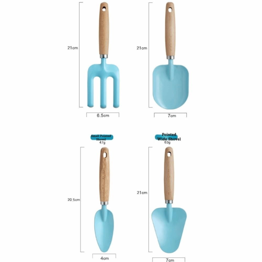 Colorful Kids Garden Tool Set  - đánh giá và giá Gardening Tools Kids Set