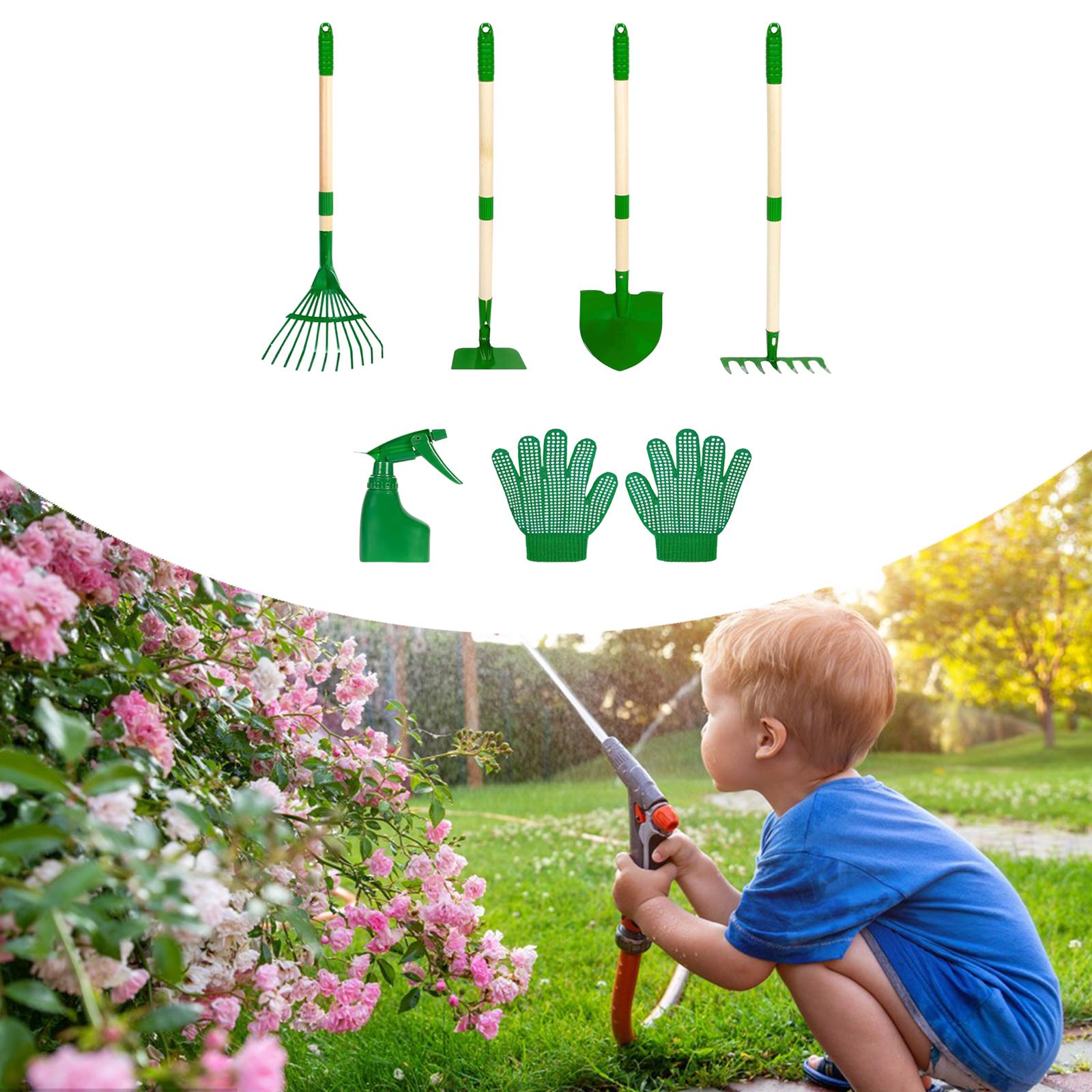 6x Kids Gardening Tools Set Ou - đánh giá và giá Gardening Tools Kids Set