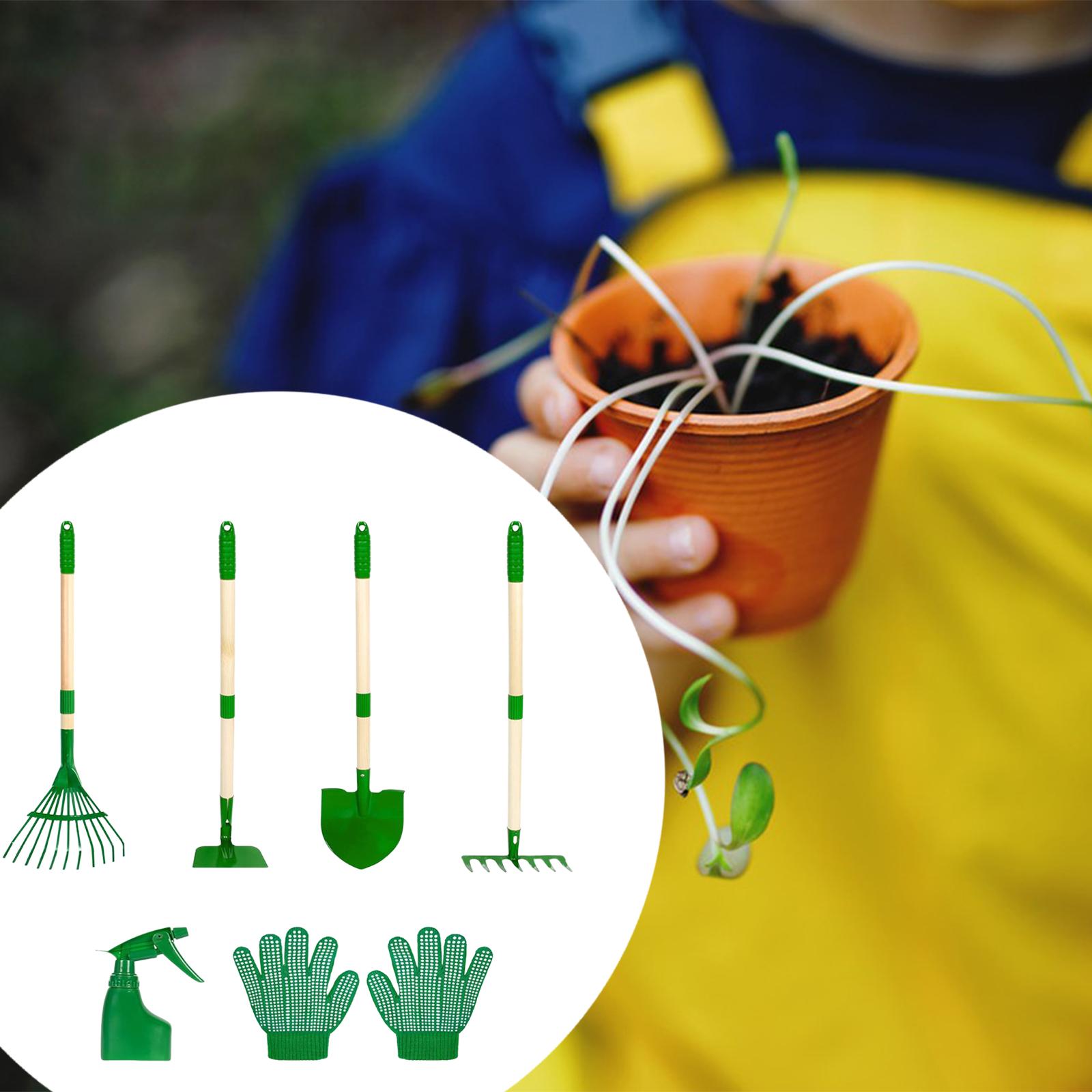 6x Kids Gardening Tools Set Ou - đánh giá và giá Gardening Tools Kids Set