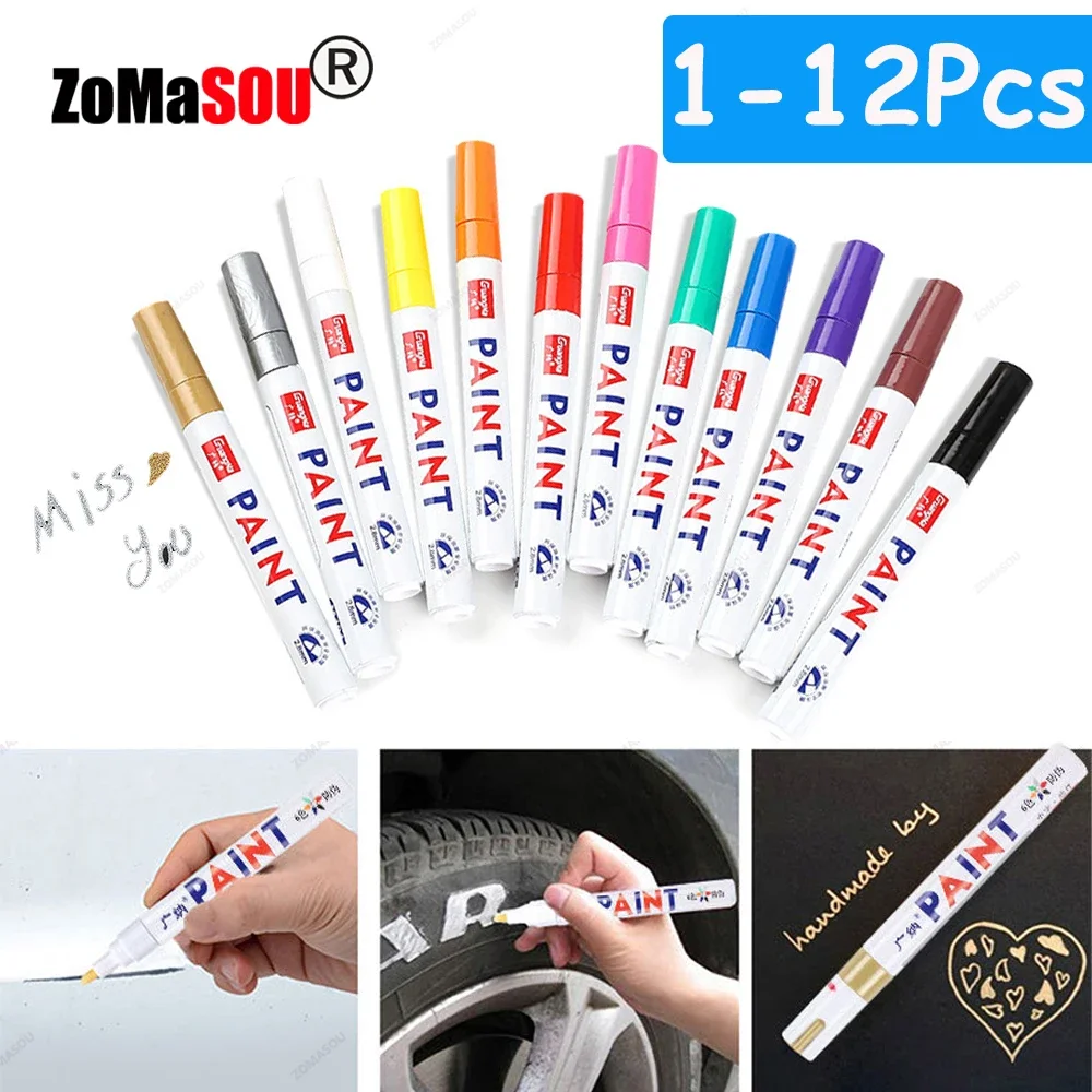 1-12Pcs White Permanent Paint  - đánh giá và giá Garden Row Marker