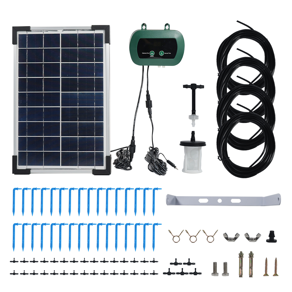 Solar Hydroponics Equipment  M - đánh giá và giá Drip Irrigation Kit