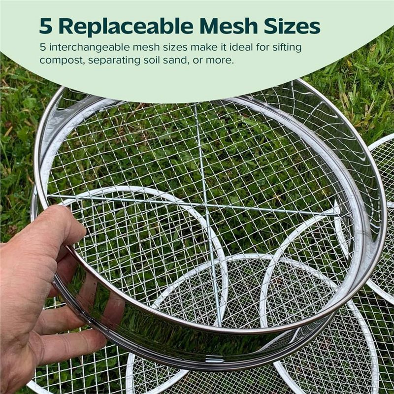 B23B Garden Sieve In Stainless - đánh giá và giá Garden Sieve Soil