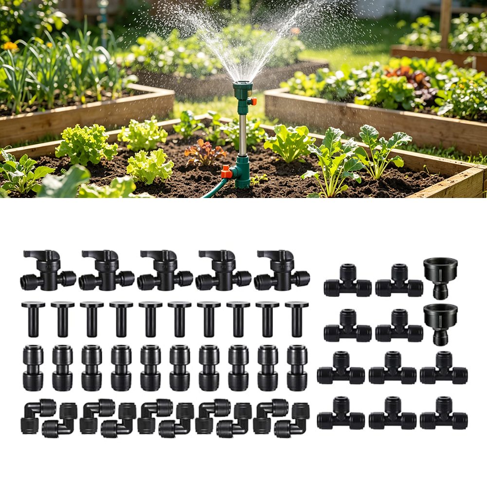 Drip Irrigation 47-Piece Kit f - đánh giá và giá Drip Irrigation Kit