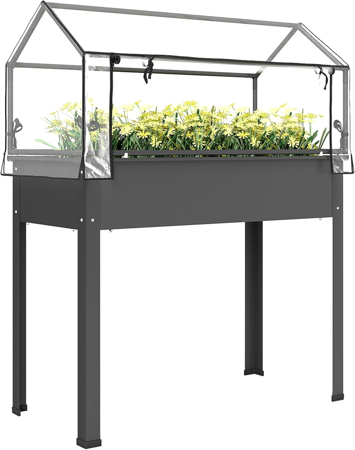 Raised Garden Bed with Greenho - đánh giá và giá Raised Bed Planter Box