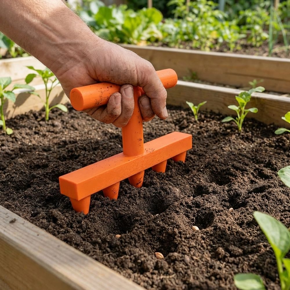Durable Plastic Soil Hole Dril - đánh giá và giá Garden Row Marker